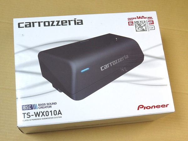 Pioneer TS-WX010A 17cm×8cm パワードサブウーファー