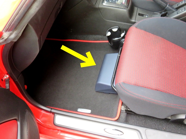 Pioneer TS-WX010A 17cm×8cm パワードサブウーファー